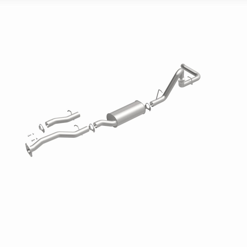 Fits 1994-1995 Chevy C1500 Suburban Direct-Fit Replacement Exhaust 106-0740 steel