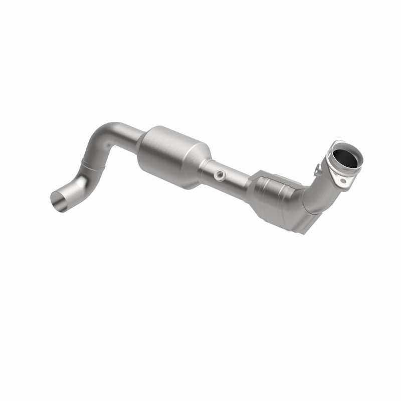 MagnaFlow direct-fit catalytic converter for 2004-2006 Ford F-150 4.6 inch inlet/outlet stainless steel CARB compliant OBDII 52449