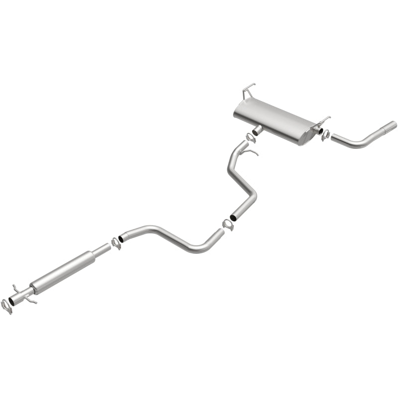 Fits 2008-2012 Chevy Malibu Direct-Fit Replacement Exhaust System 106-0259 steel