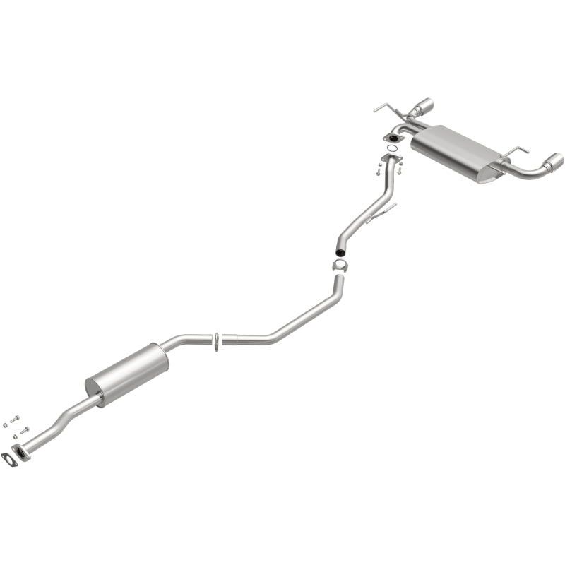 Fits 2003-2007 Nissan Murano 3.5L Direct-Fit Replacement Exhaust System 106-0098 aluminized steel