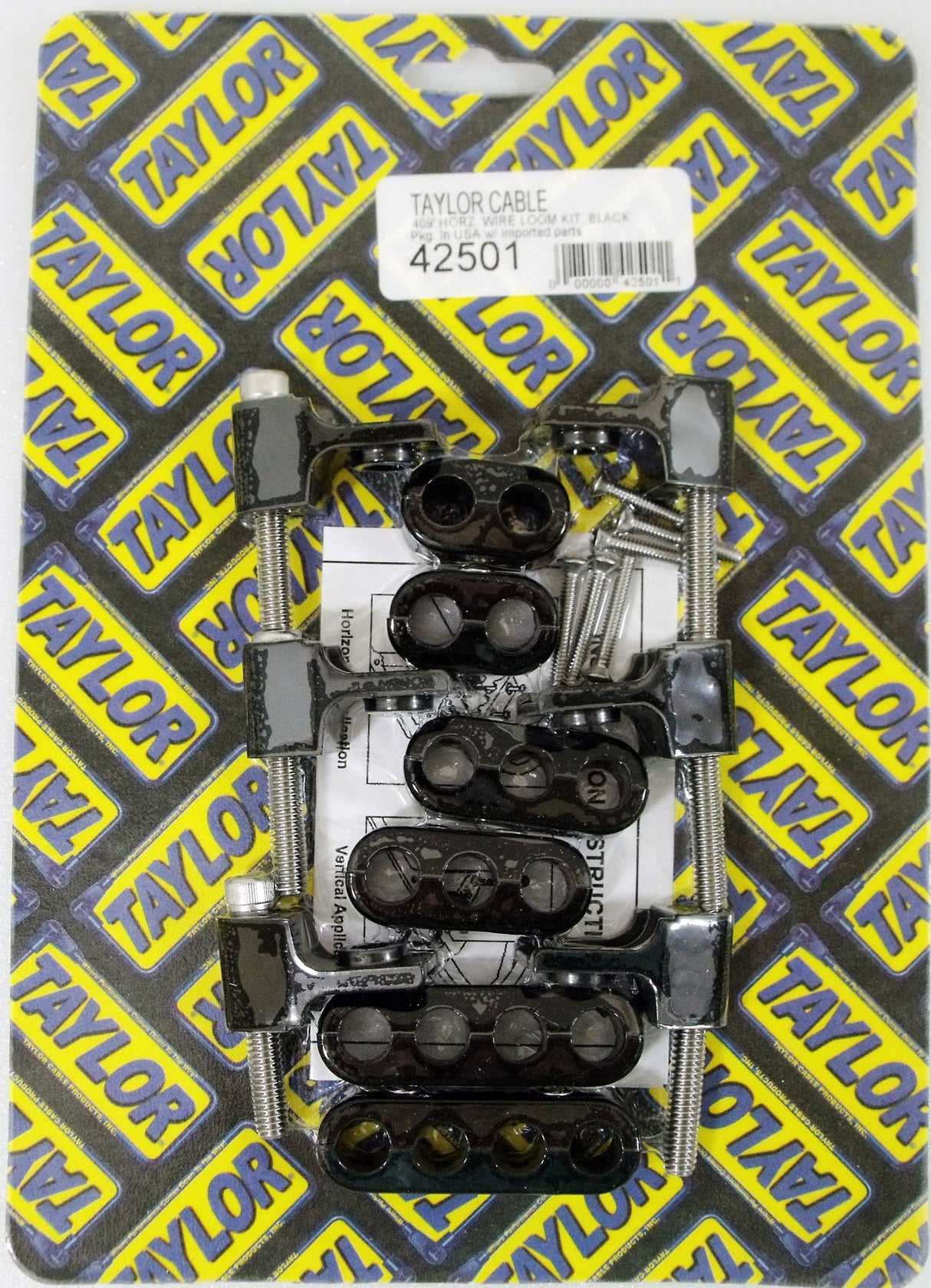 Spark Plug Wire Holder 10.4mm Black 42501