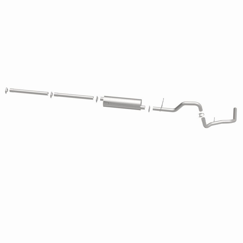 Fits 1987-1995 Ford Direct-Fit Replacement Exhaust System 106-0278 aluminized steel