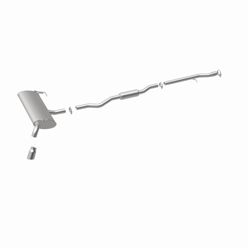 Fits 2007-2011 Jeep Direct-Fit Replacement Exhaust System 106-0463 aluminized steel