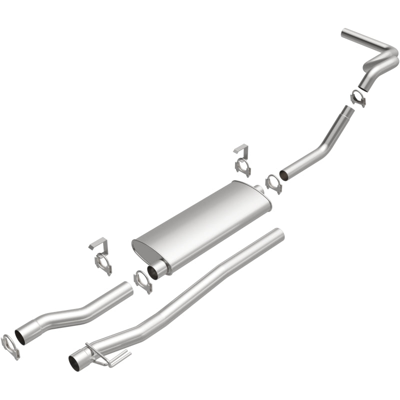 Fits 1989-1993 GMC K2500 Direct-Fit Replacement Exhaust System 106-0474 aluminized steel