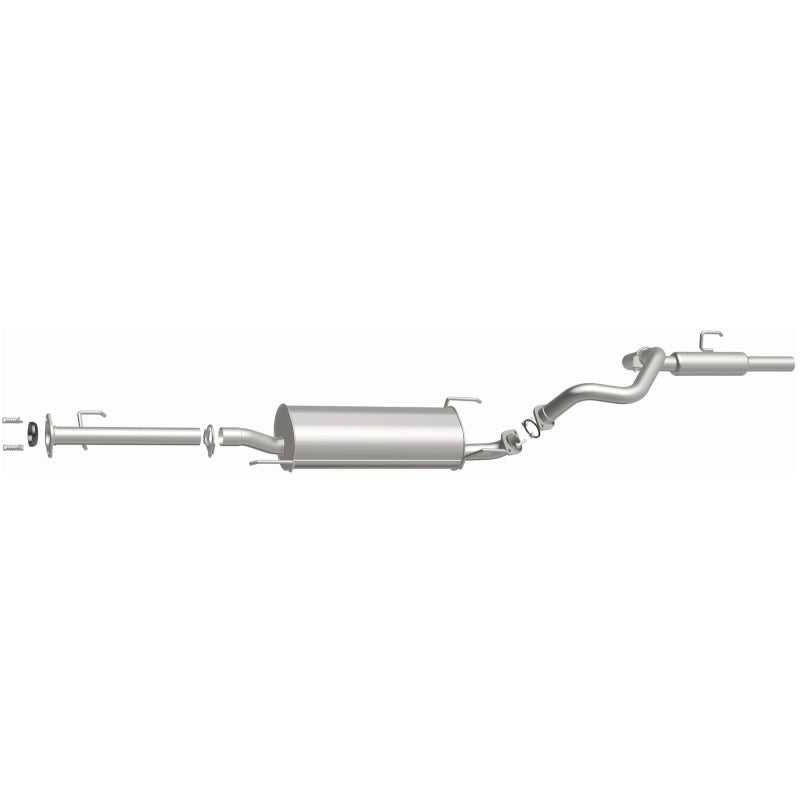 Fits 2003-2009 Toyota 4Runner Direct-Fit Replacement Exhaust System 106-0075 aluminized steel