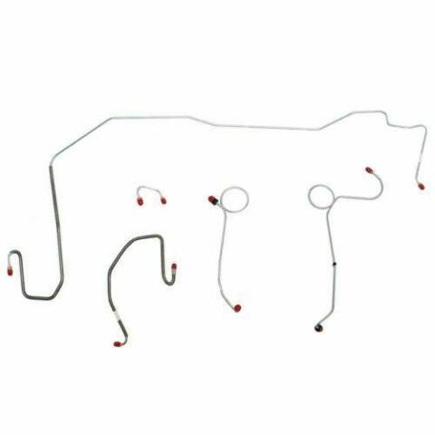 Front Brake Line Kit for 1970-1971 Dodge Challenger disc brakes stainless steel