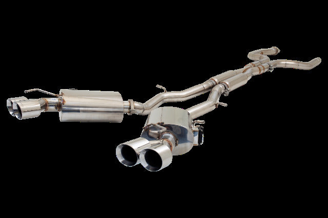 XFORCE Exhaust ES-CC16-VMK-CBS- Varex 304 SS Cat-Back Exhaust w/ Split Rear Exit