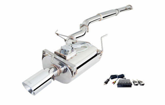 XFORCE ES-EV8-01-VMK-CBS for Mits Evolution 7 HighFlow Cat-Back w/Varex Muffler
