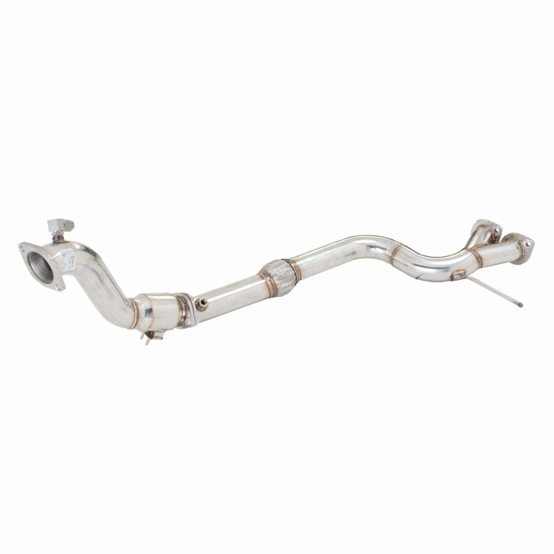 2015-2017 Ford Mustang EcoBoost Twin 3 SS Dump Pipe High Flow Cat-ES-FM17-KITB
