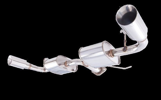 2007-2016 Mitsubishi Lancer Axle Back Exhaust 2.4L Dual Outlet XFORCE ES-ML03-R