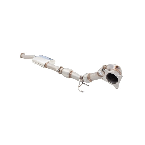 VW Golf MKVI R 2009-2014 3' S/S 3" Dump Pipe & High Flow Cat ES-VW07-XFKITB