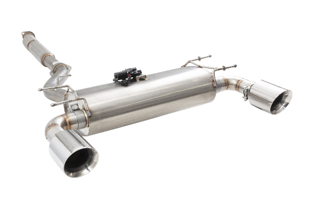 Fits 2017+ Toyota 86 and  2013+ BRZ 3" Varex Valved Cat Back Exhaust ESBRZ2VKCS