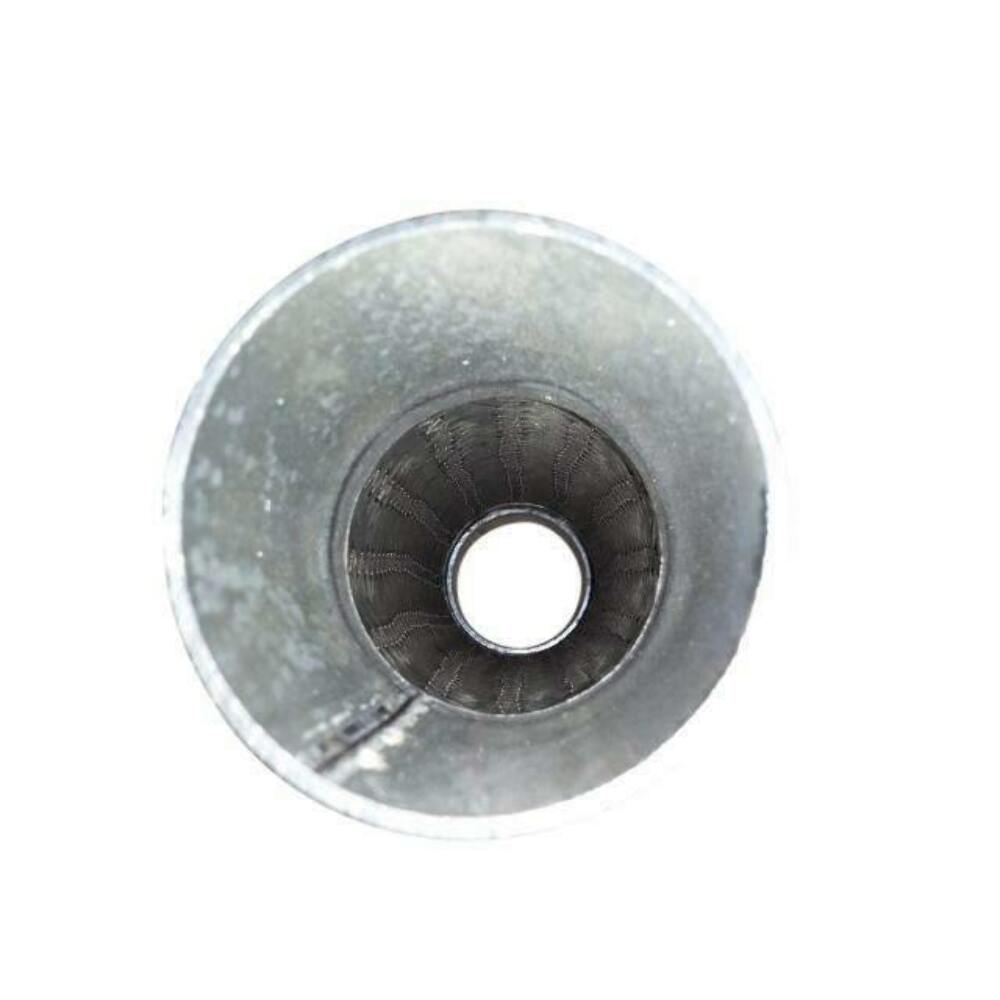 Exhaust flex pipe Stainless Steel Double Braid 2.25 x 8 w Ends 10 Clamp or We Rol 2 1/4 inch inlet/outlet 12 inch body length double braided