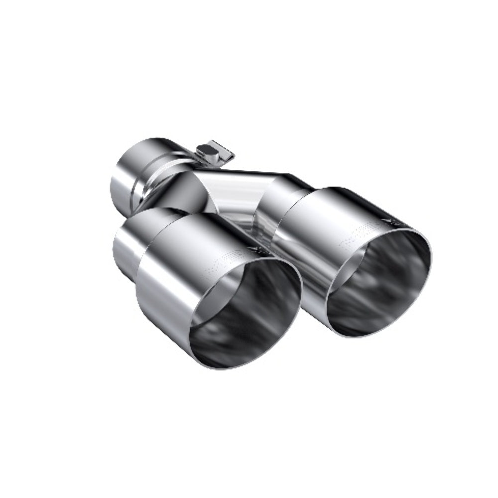 MBRP performance muffler T304 stainless steel black coated carbon fiber tip T5171