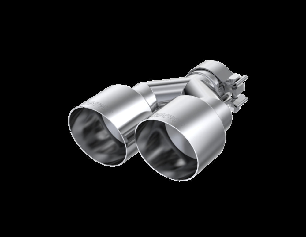 MBRP performance muffler T304 stainless steel black coated carbon fiber tip T5177
