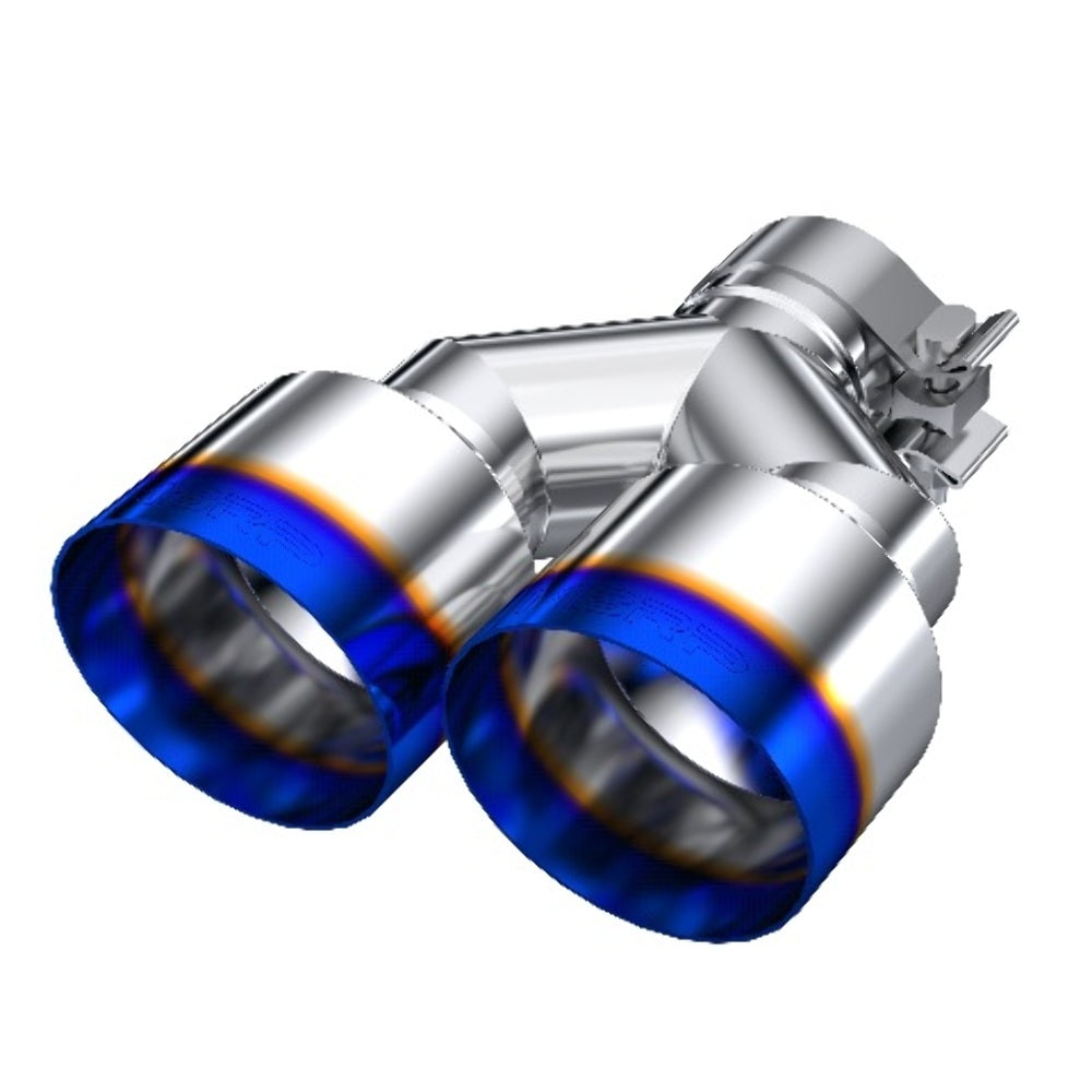 MBRP performance muffler T304 stainless steel black coated carbon fiber tip T5177BE