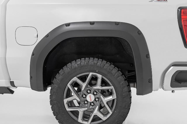 Fits Sierra 1500(19-24) Pocket Fender Flare GAN Silver Metallic F-C11950A-GAN