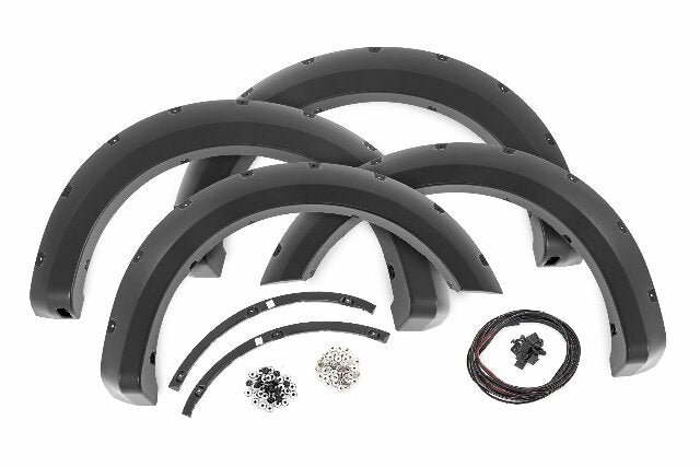 Fits Ford F-150 (2009-2014) Pocket Fender Flares N1 Blue Jeans F-F10911A-N1