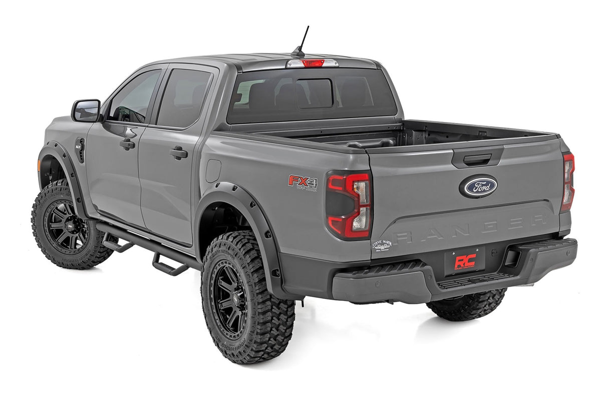 Fits Ford Ranger 2WD/4WD (2024) Pocket Fender Flares; F-F12401