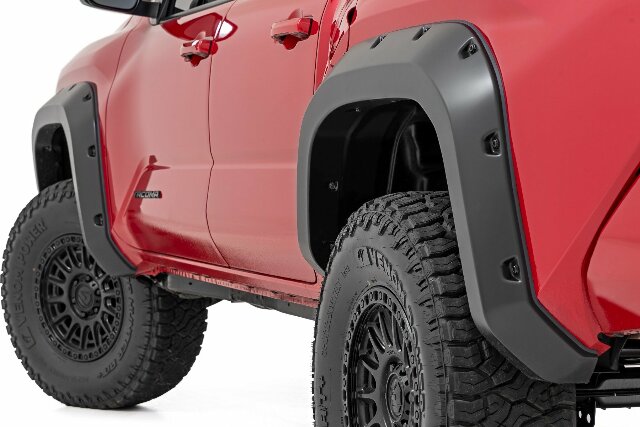 Fits Toyota Tacoma 2WD/4WD (2024) Pocket Fender Flares; F-T12421