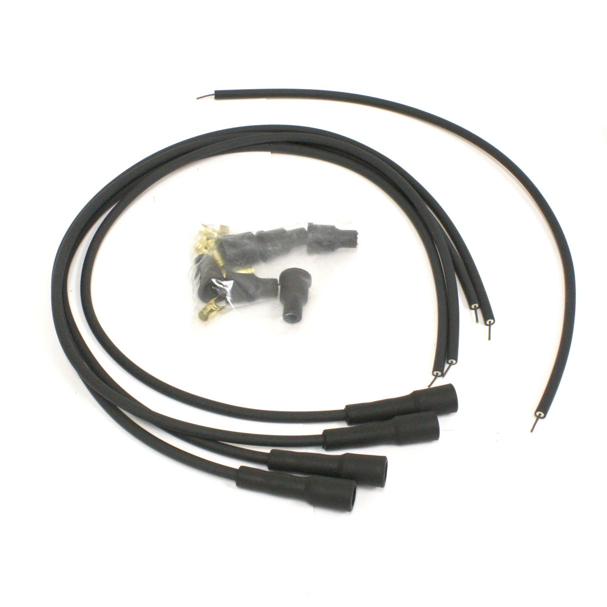 PerTronix spark plug wire set 4 cylinder black 704180