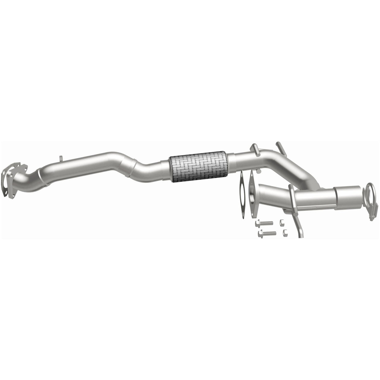 2014-2017 Jeep Cherokee Direct-Fit Front Pipe Kit 107-0276 stainless steel