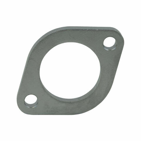 Flange 2 bolt laser cut narrow Mild Steel 2.5 Exhaust Flange-Xforce-F2M-N25