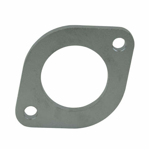 Flange 2 bolt laser cut wide Mild Steel 2.5 Exhaust Flange-Xforce-F2M-W25