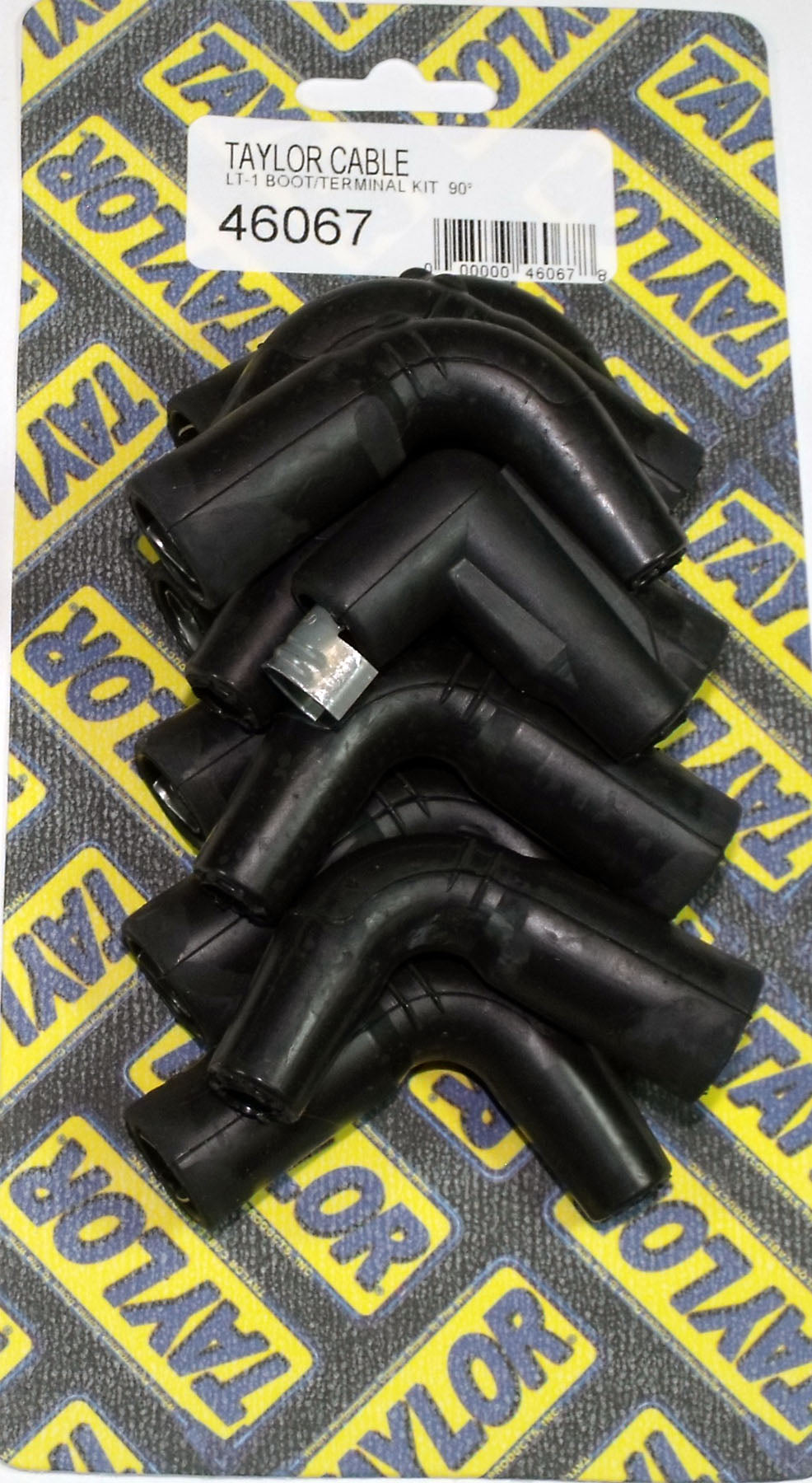 Spark Plug Wire Connector 8 - 10.4mm 90? 10 Black 46067
