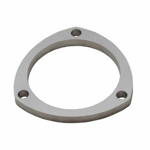 Flange 3 bolt laser cut 304SS 3.5 Exhaust Flange-Xforce-F3S-35