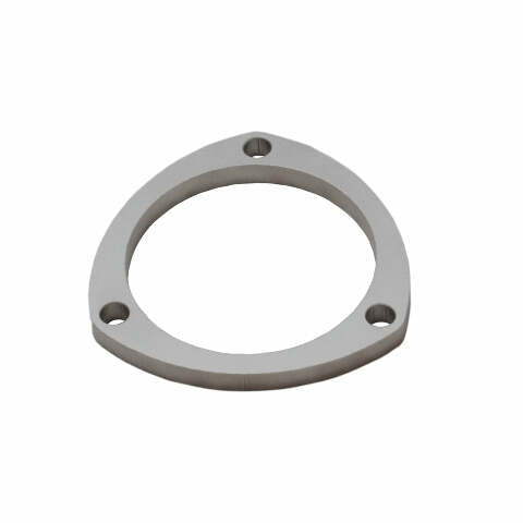 Flange 3 bolt laser cut 304SS 4 Exhaust Flange-Xforce-F3S-4