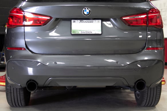 Valved Axle-Back Exhaust for 2016-2023 BMW X1/X2 xDrive28i D660-0089-BLK BMW performance