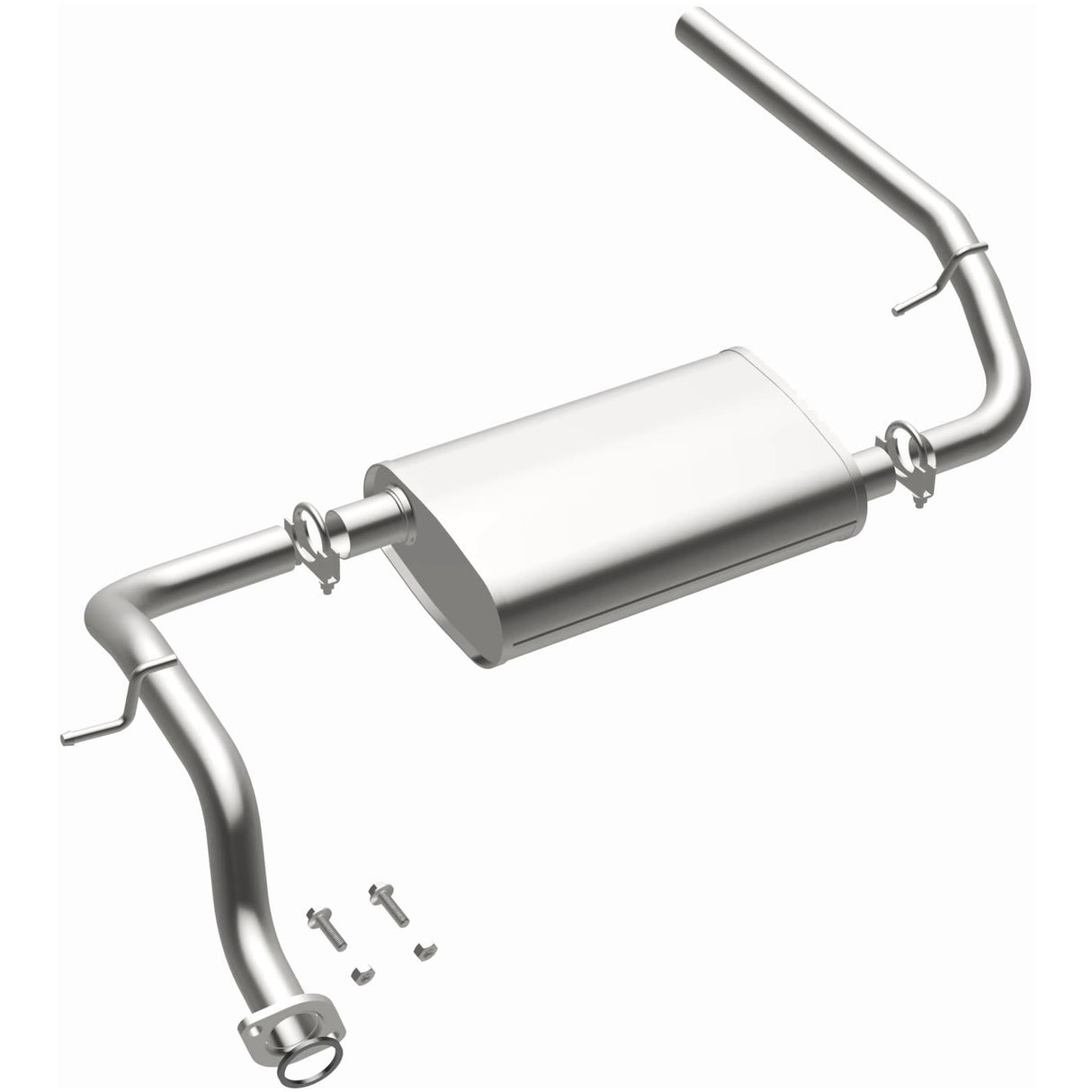 1989-1991 Honda Civic Direct-Fit Muffler Kit 108-0165 aluminized steel