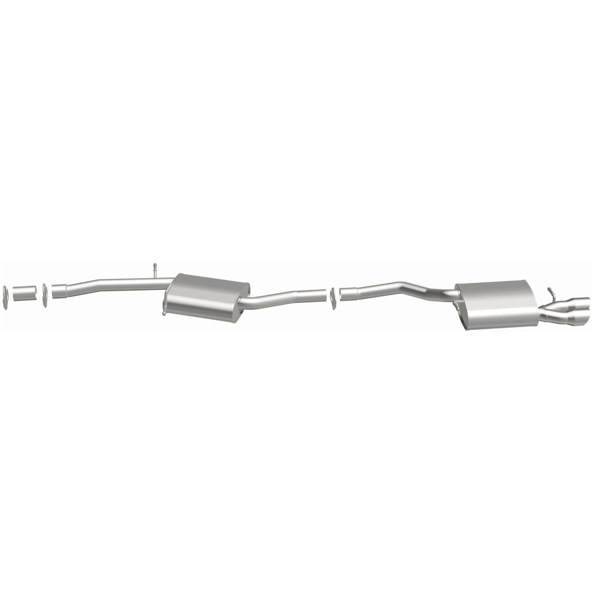 2009-2016 Audi A4 Quattro Direct-Fit Replacement Exhaust System 106-0914 aluminized steel