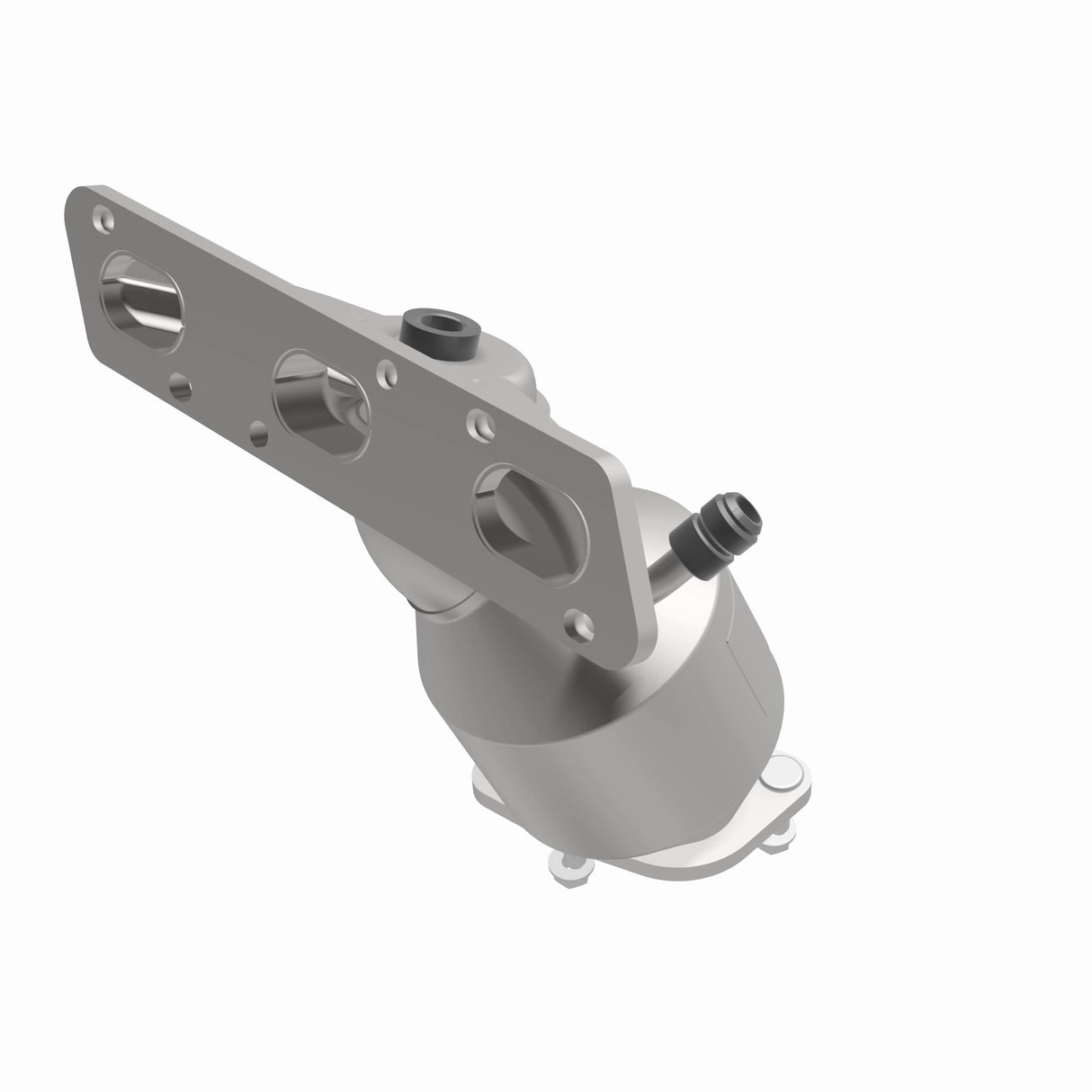 Catalytic Converter with Integrated Exhaust Manifold for HM Grade Federal / EPA Compliant Direct-Fit Manifold Catalytic