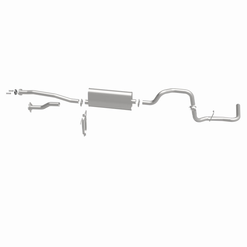 Fits 1998-2001 Mazda B2500 Direct-Fit Replacement Exhaust System 106-0178 aluminized steel
