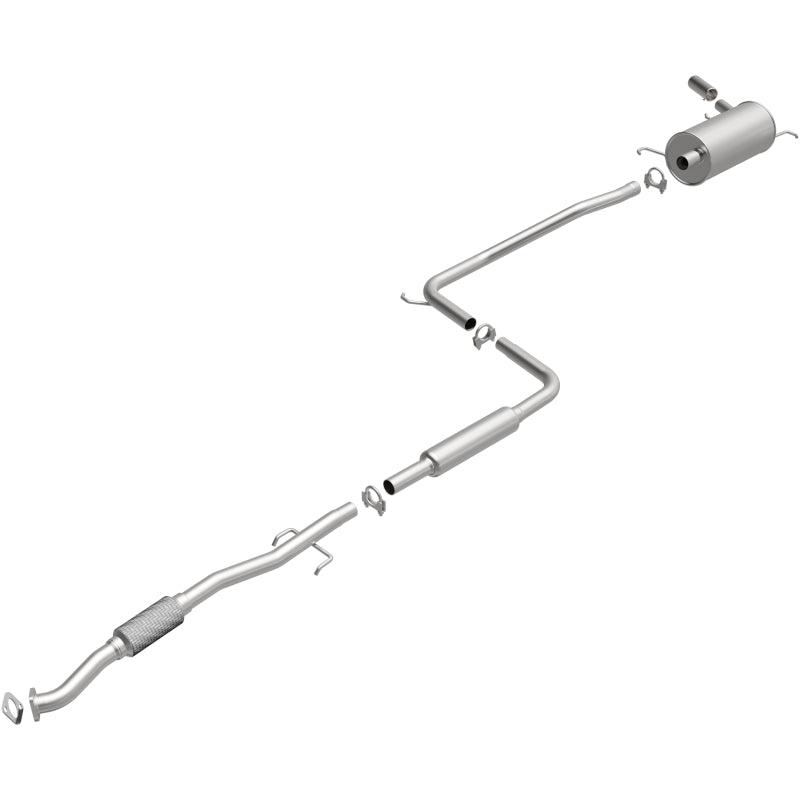 Fits 1997-1999 Ford Escort Direct-Fit Replacement Exhaust System 106-0581