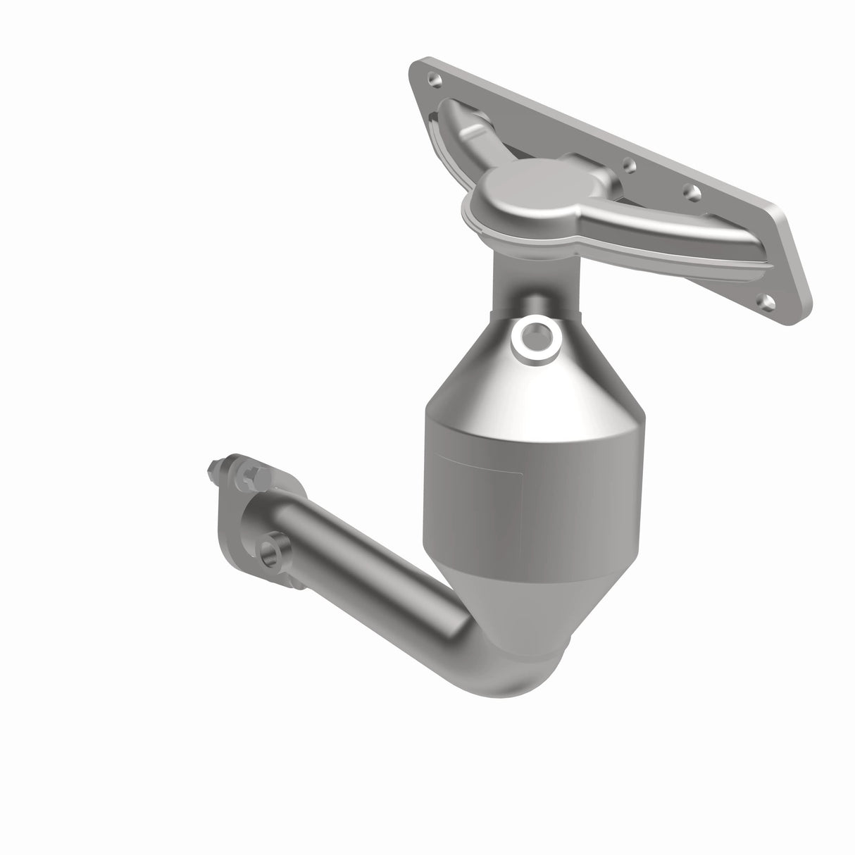 Catalytic Converter with Integrated Exhaust Manifold for HM Grade Federal / EPA Compliant Direct-Fit Manifold Catalytic