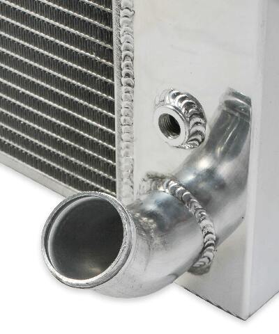 Aluminum Radiator- 3 Row - FB154 for 1967-1968 Chevy C10 polished