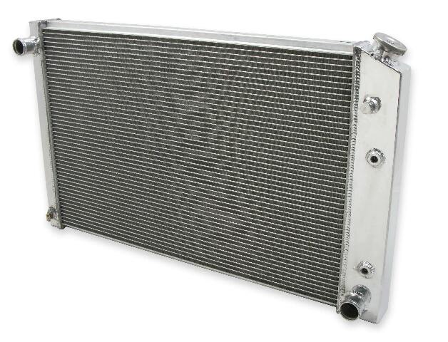 Aluminum Radiator- 3 Row - FB166 for 1987-1988 Chevy C10 polished