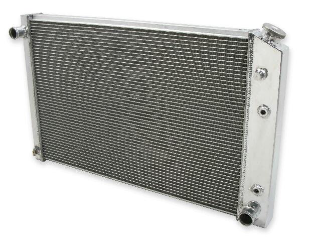 Aluminum Radiator- 4 Row - FB167 for 1973-1974 Chevy C10 polished