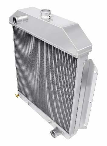 Aluminum Radiator - 3 Row - FB211 polished