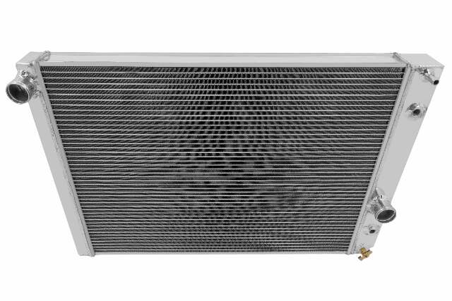 Aluminum Radiator - 3 Row - FB257 for 1991-1996 Chevy Corvette polished