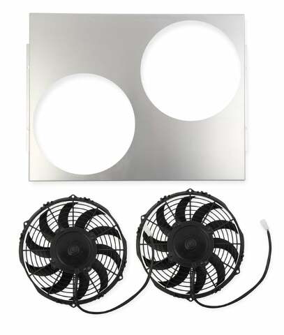 High Performance Fan/Shroud Package - FB509H for 1973-1974 Chevy Chevelle aluminum electric fan