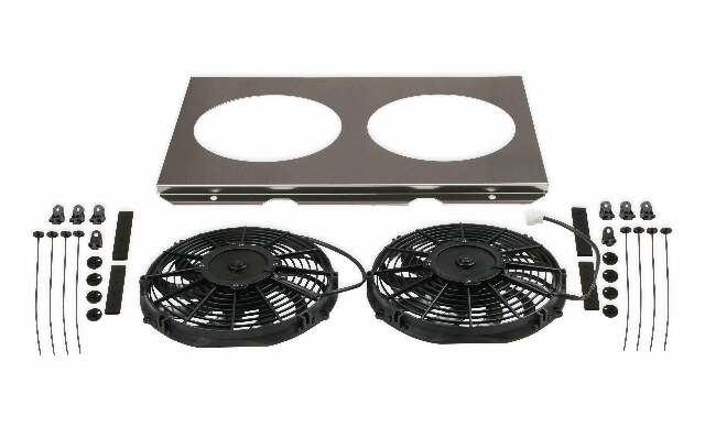 High Performance Fan/Shroud Package - FB528H for 1985-1987 Ford F-150 aluminum electric fan