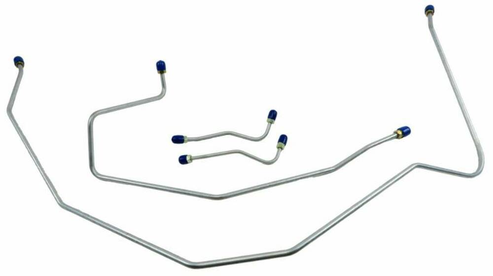 1956-1957 Chevrolet Bel Air Front Brake Line Kit Manual Brakes Steel FBL001