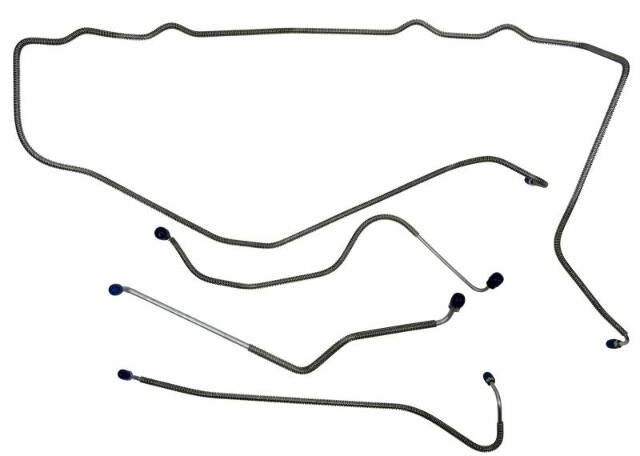 and Front Brake Line Set fits 1975-1982 Chevy Corvette FBL917 Shafer's Classic Reproductions