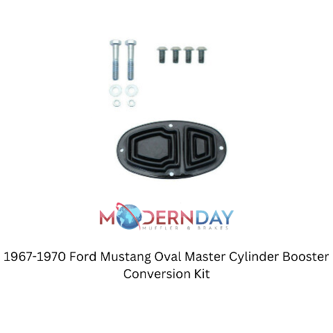 power brake booster and master cylinder kit for 1967-1970 Ford Mustang stainless steel steel black aluminum fits-1967-1970-ford-mustan-oval-master-cylinder-booster-conversion-k MBM