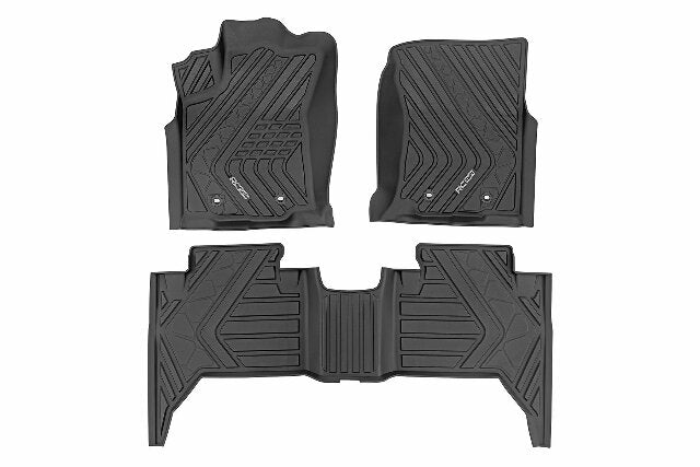 Floor mats for 2016-2023 Toyota Tacoma by Rough Country