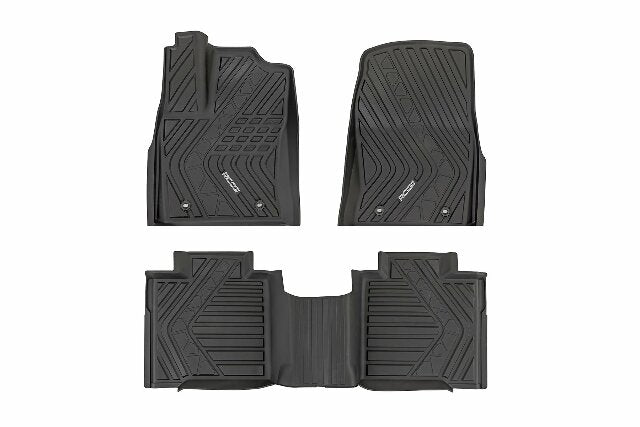 Fits Toyota Tundra (2022-2024) Flex-Fit Floor Mats FR & RR CrewMax FF-71780